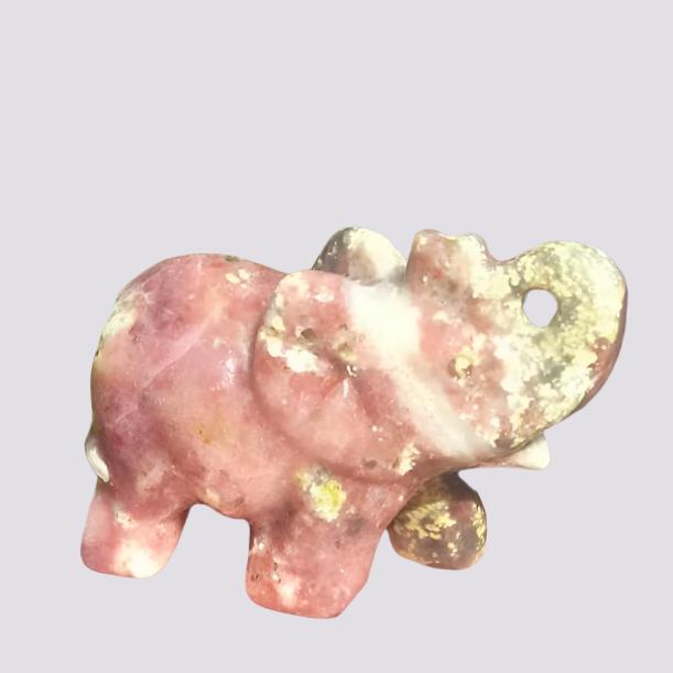 rhodochrosite elephant