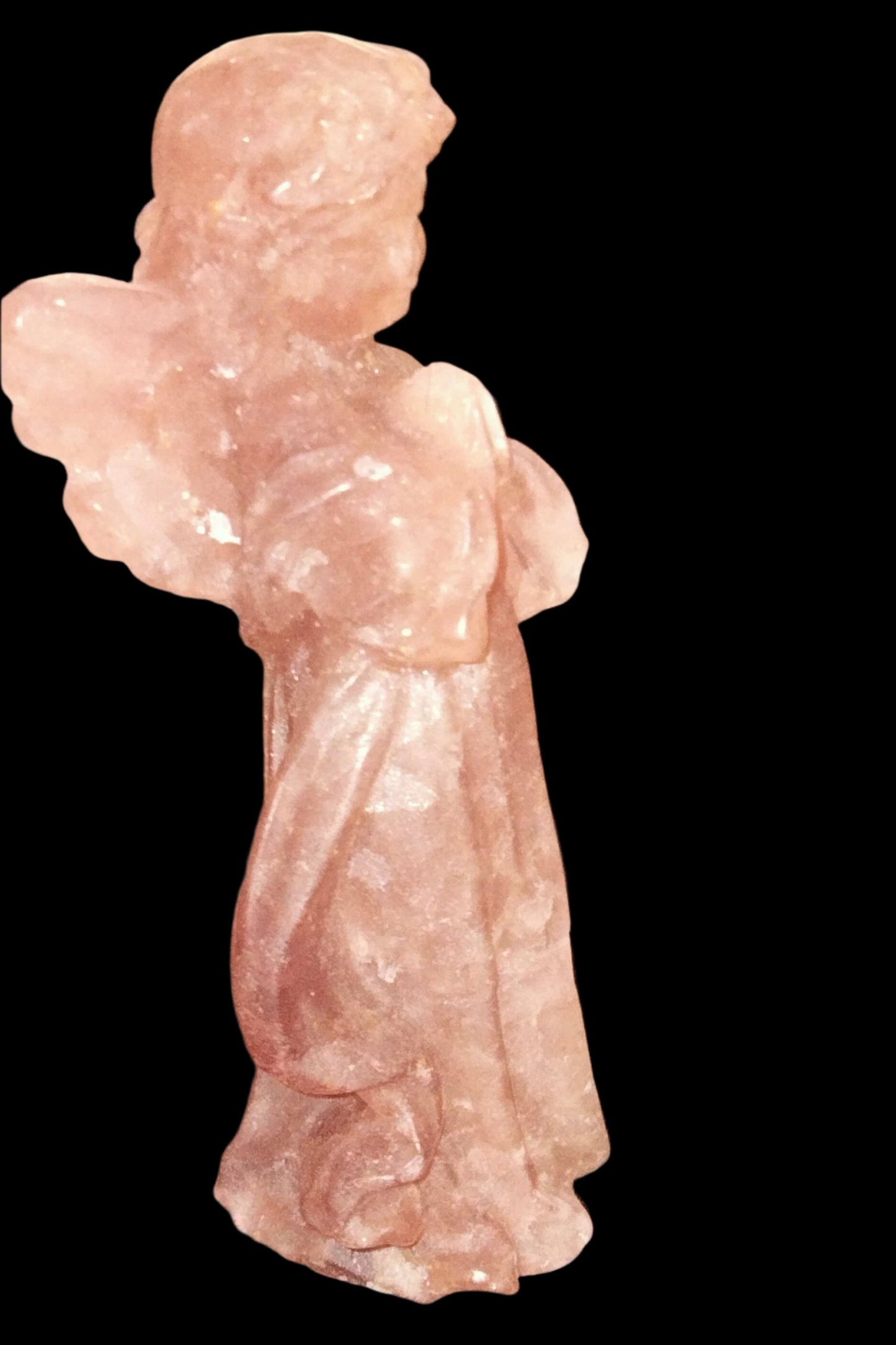 🍓 Strawberry Quartz Angel - The Stone of Love & Joy! 🍓