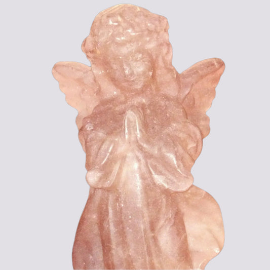 🍓 Strawberry Quartz Angel - The Stone of Love & Joy! 🍓