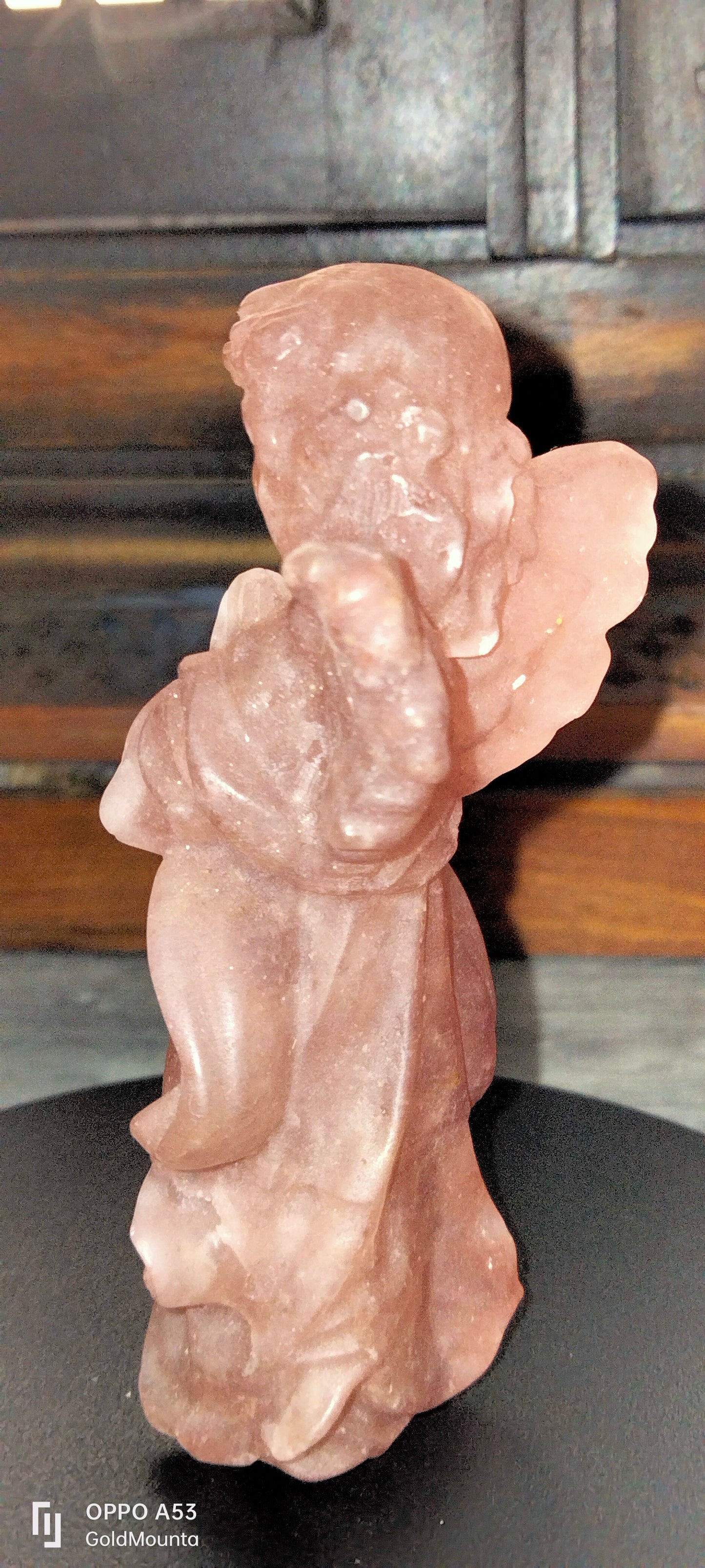 🍓 Strawberry Quartz Angel - The Stone of Love & Joy! 🍓