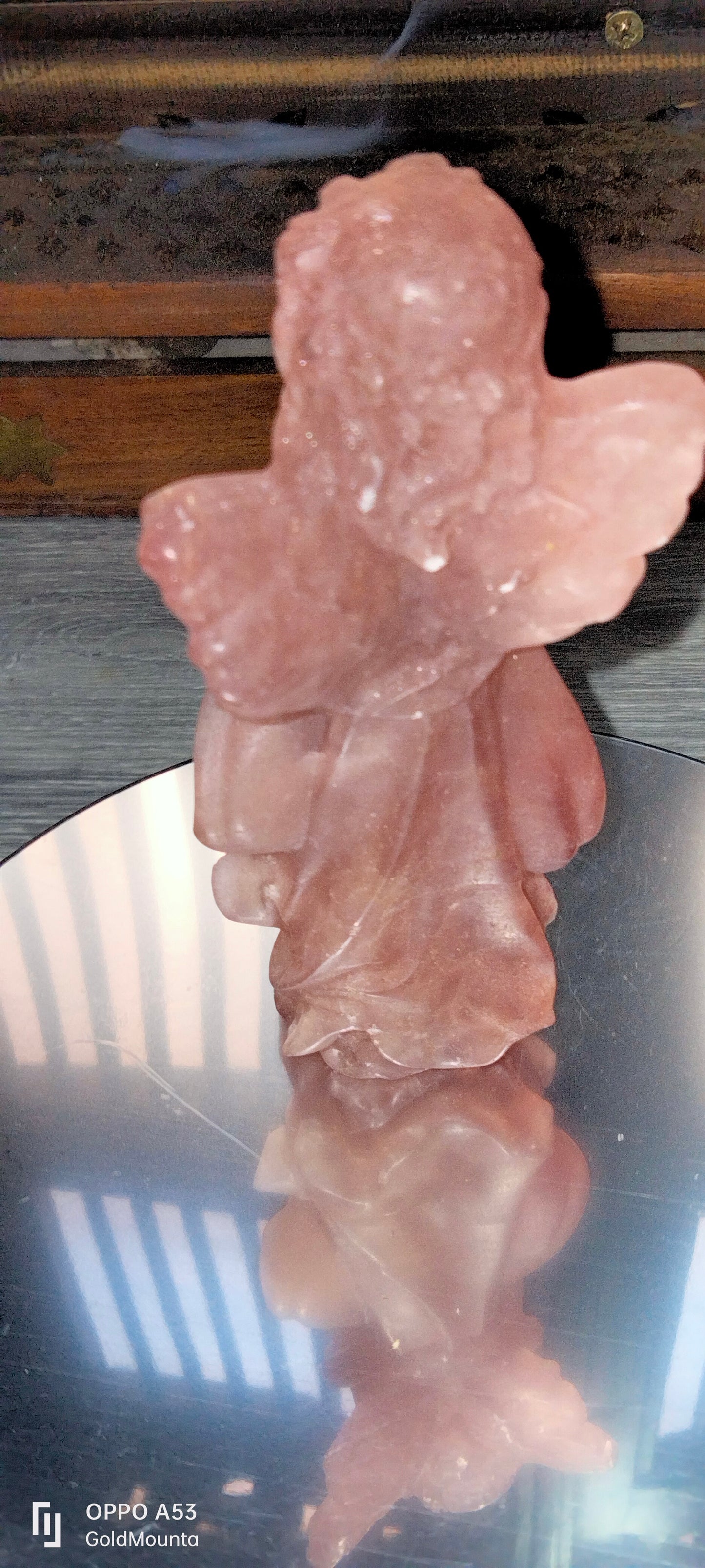 🍓 Strawberry Quartz Angel - The Stone of Love & Joy! 🍓