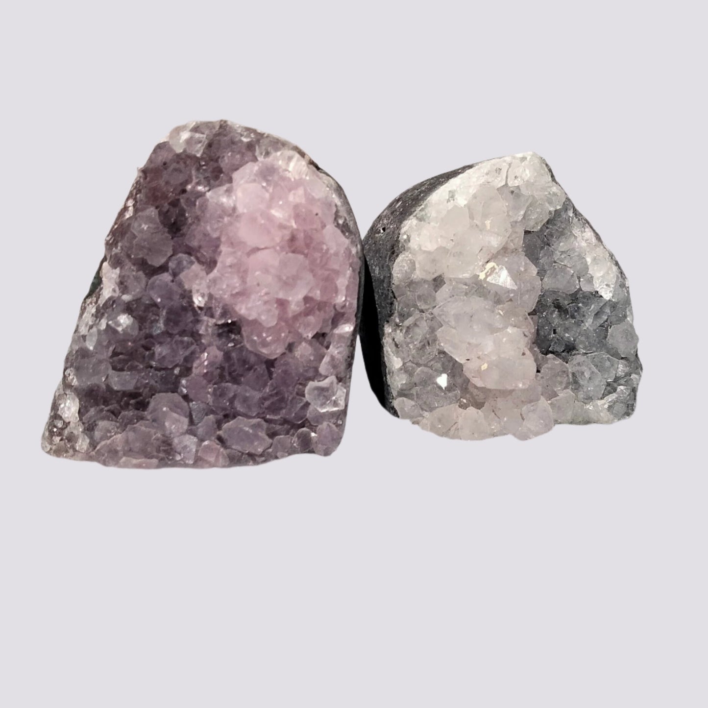 ✨ Unlock the Power of Amethyst with Small Amethyst Caves! ✨Set of 2.(A)