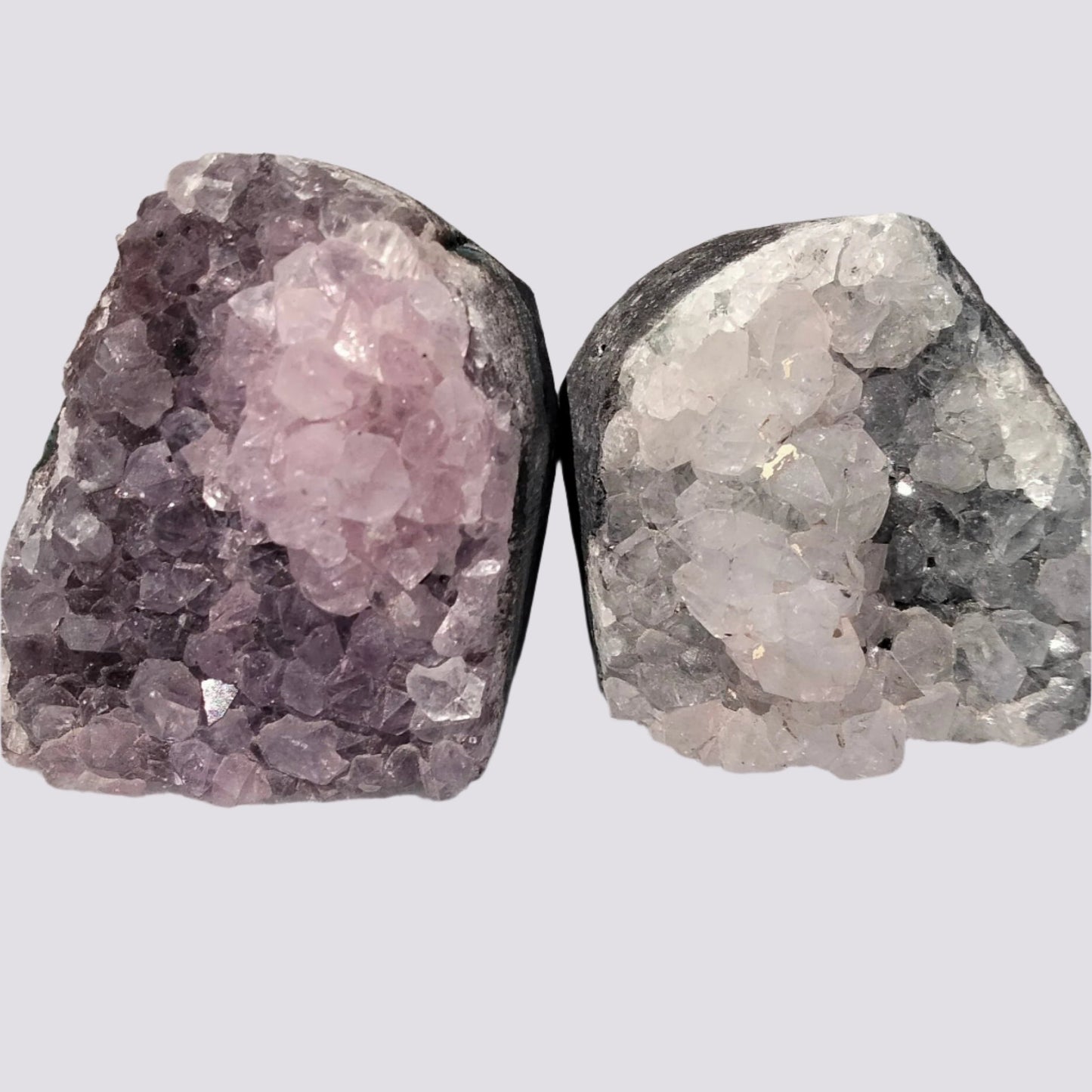 ✨ Unlock the Power of Amethyst with Small Amethyst Caves! ✨Set of 2.(A)