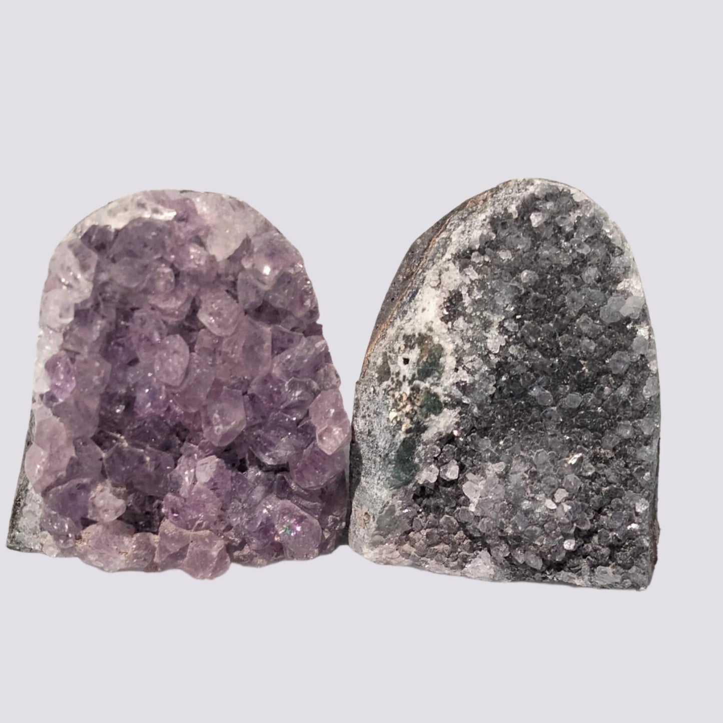 ✨ Unlock the Power of Amethyst with Small Amethyst Caves! ✨Set of 2. (B)