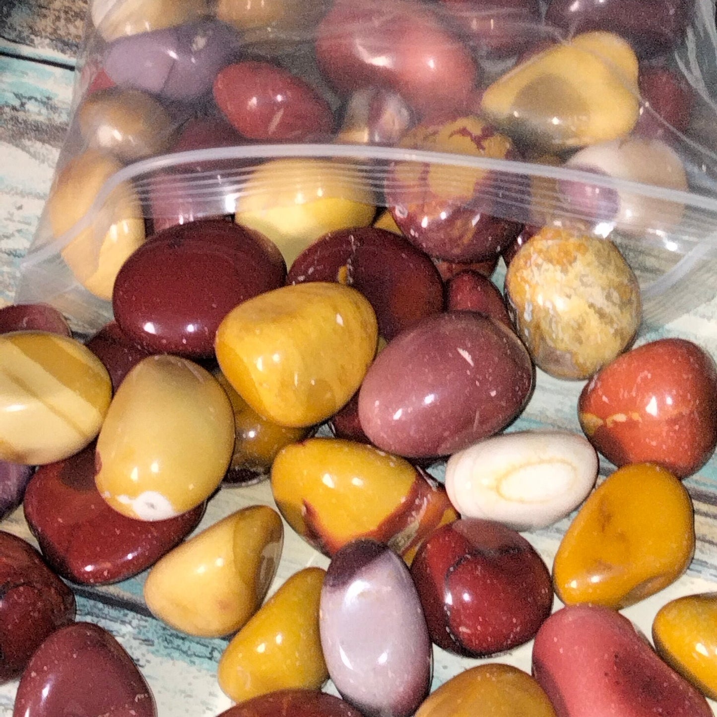 🌟🇦🇺 Australian Mookaite Tumble Stones (2-3 cm) 🇦🇺🌟