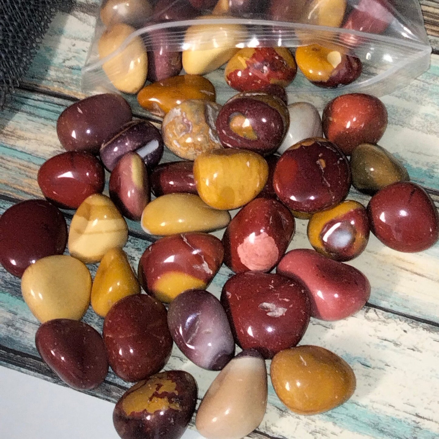 🌟🇦🇺 Australian Mookaite Tumble Stones (2-3 cm) 🇦🇺🌟