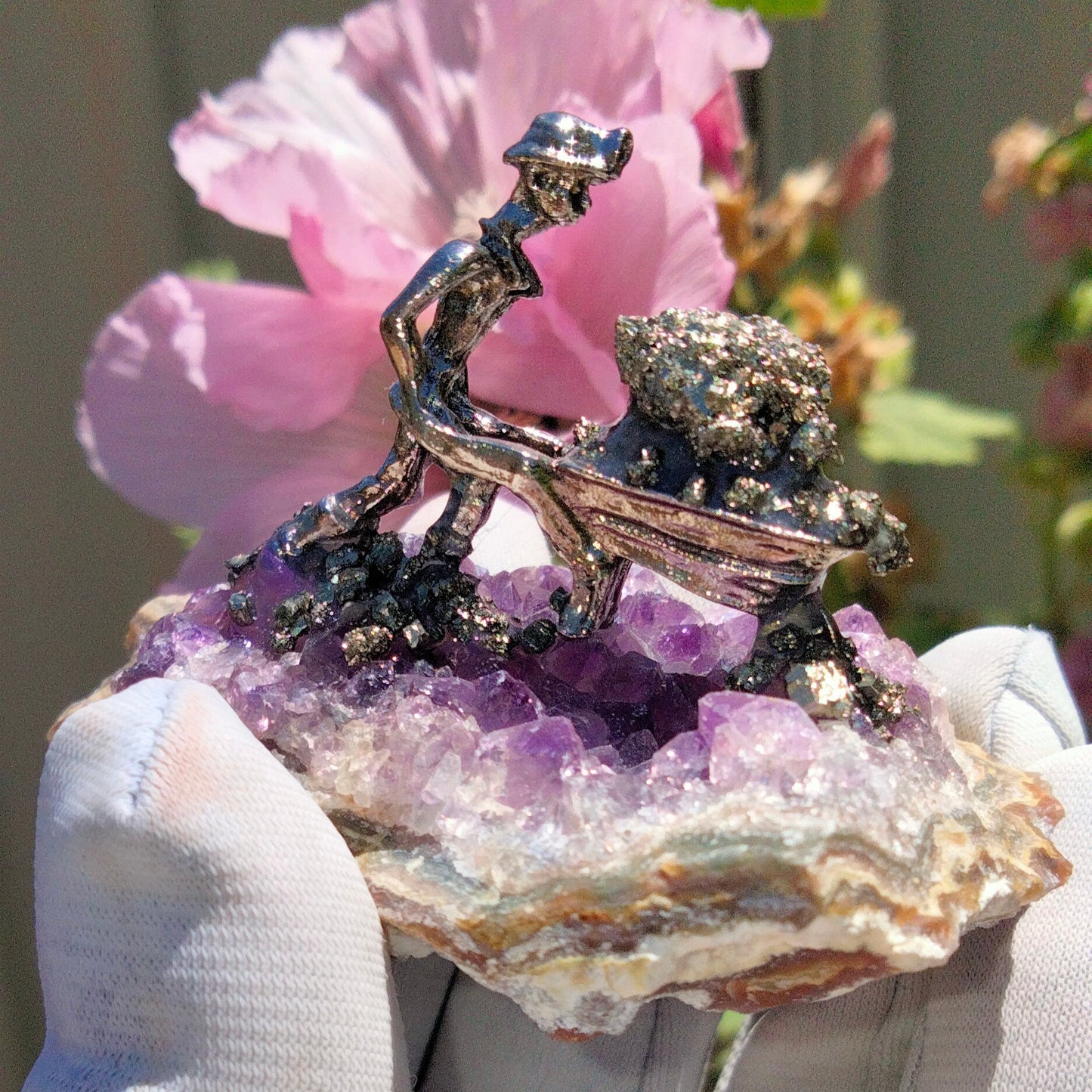 ✨ Limited Edition Treasure ✨ Amethyst & Pyrite Prospecting. Don't Miss Out!