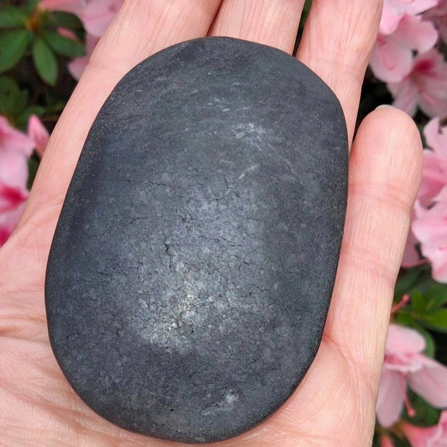 XL shungite palmstone