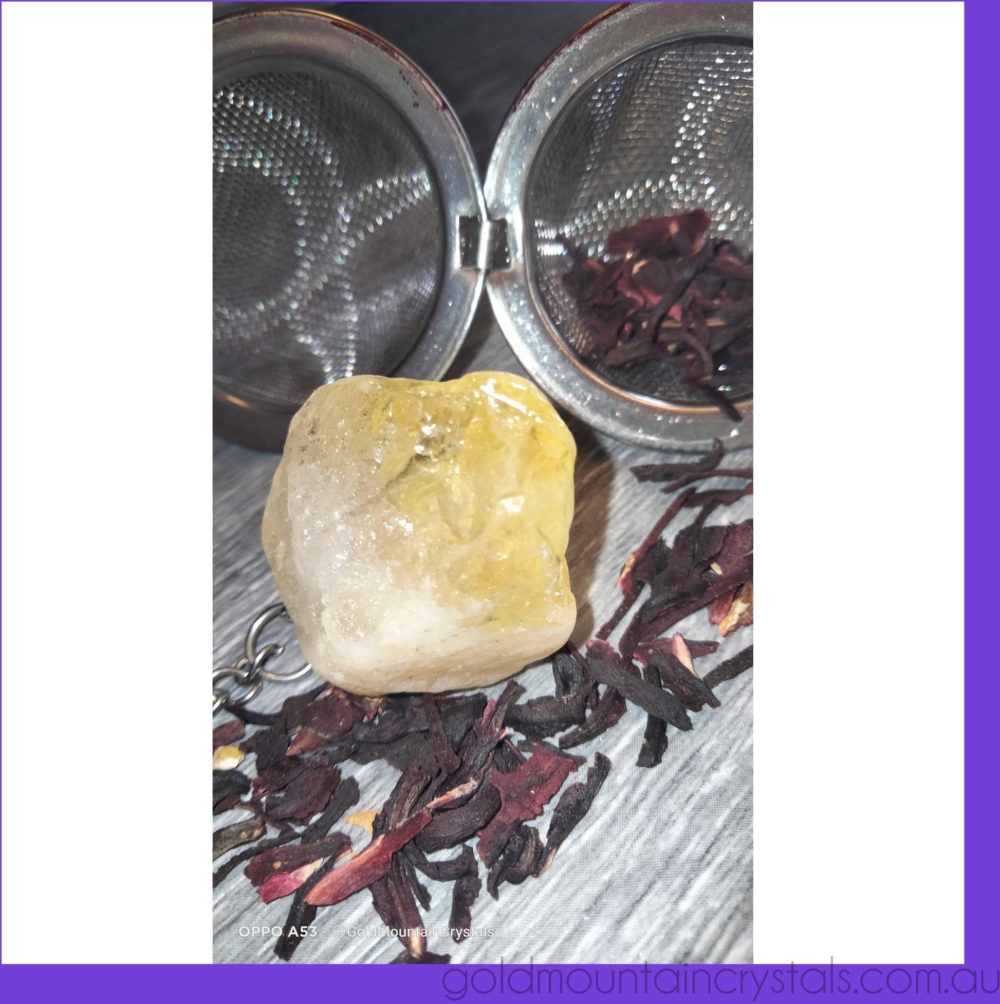 Crystal Tea Strainers - Gold Mountain Crystals