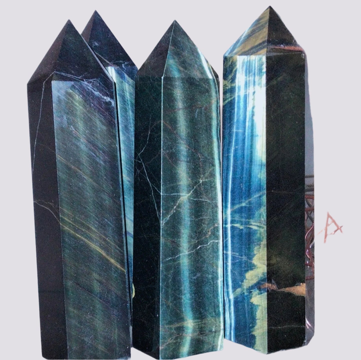 blue tiger eye towers