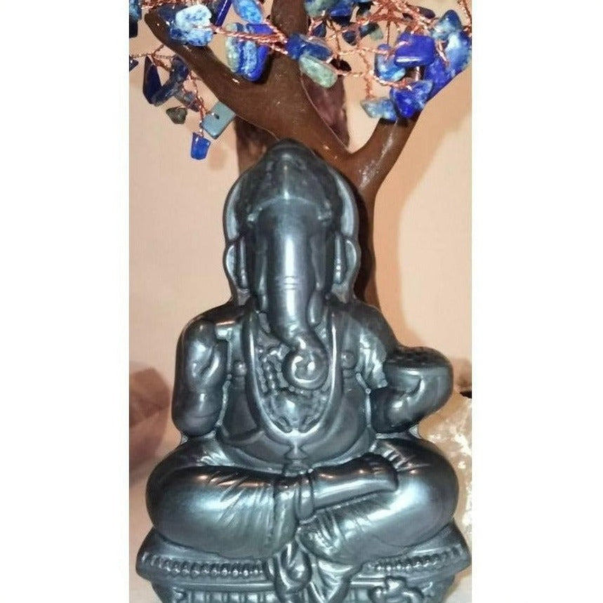 Rainbow Obsidian Ganesha - Gold Mountain Crystals